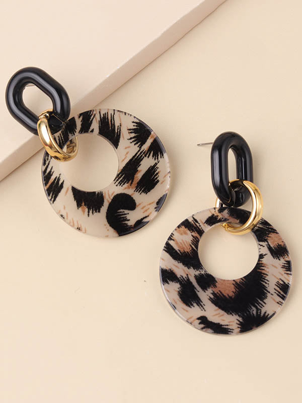 Boucles d'oreilles géométriques