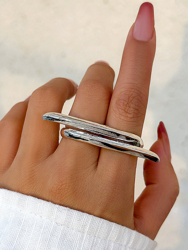 Bague géométrique