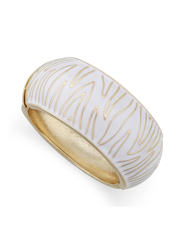 Accessoires pour bracelets géométriques à rayures zébrées