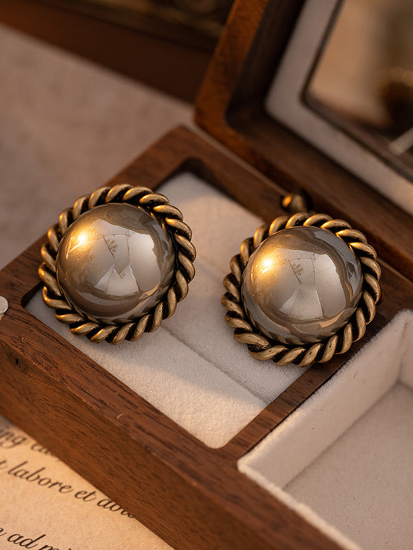 Boucles d'oreilles géométriques