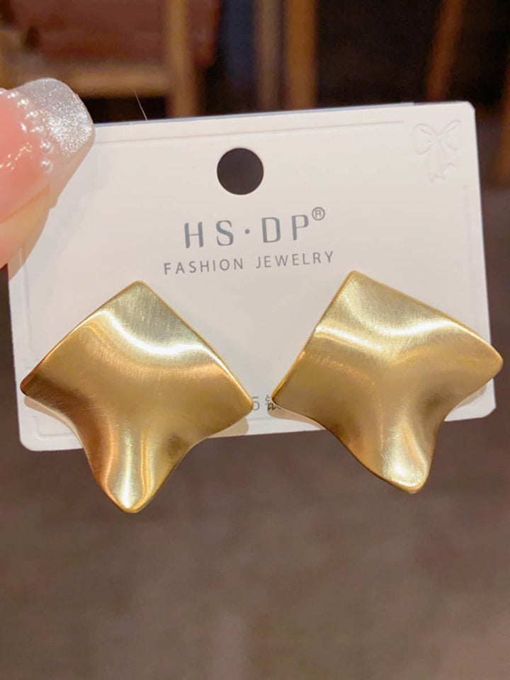 Boucles d'oreilles géométriques