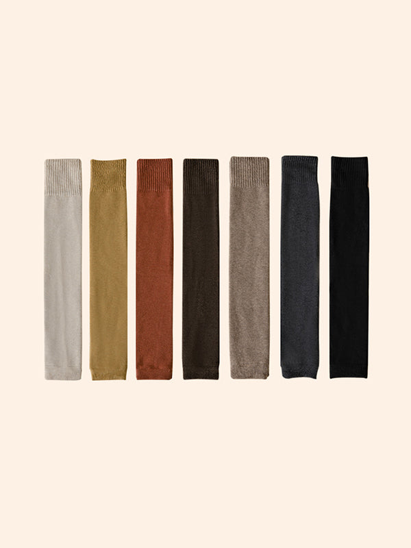 Jambières décontractées chaudes coupe près du corps, couleur unie