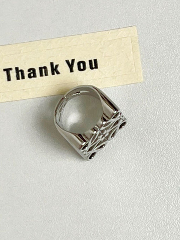 Bague géométrique
