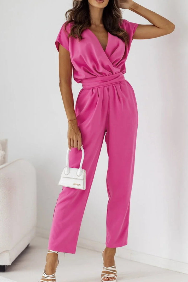 XYLIA - JUMPSUIT ÉLÉGANT AVEC CEINTURE RÉGLABLE