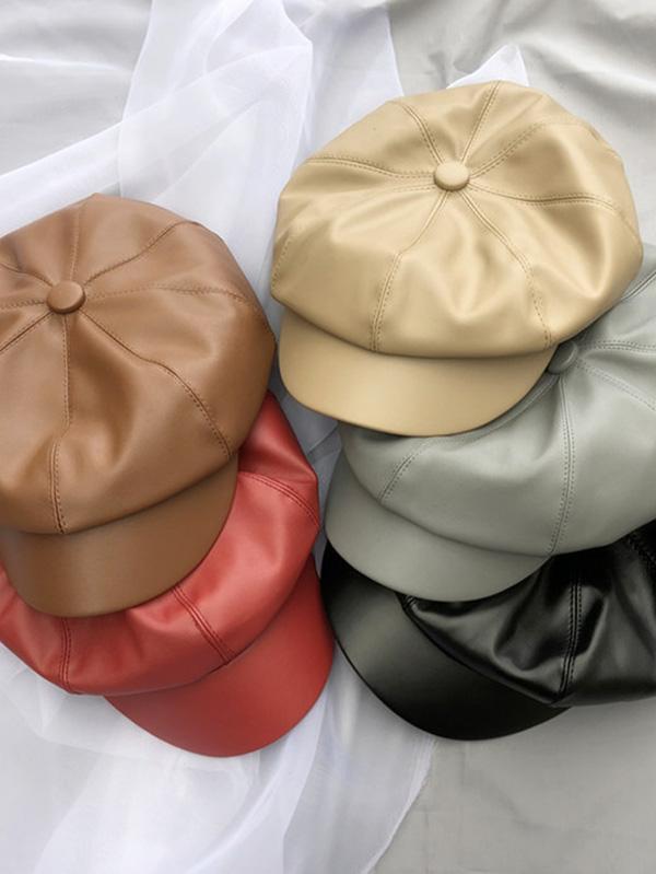 Chapeaux de béret solides vintage