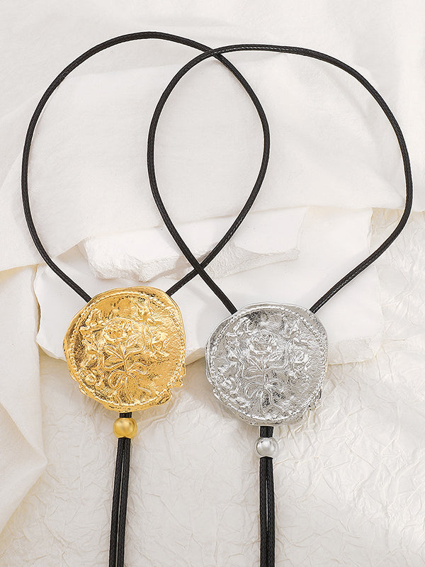 Collier réglable géométrique