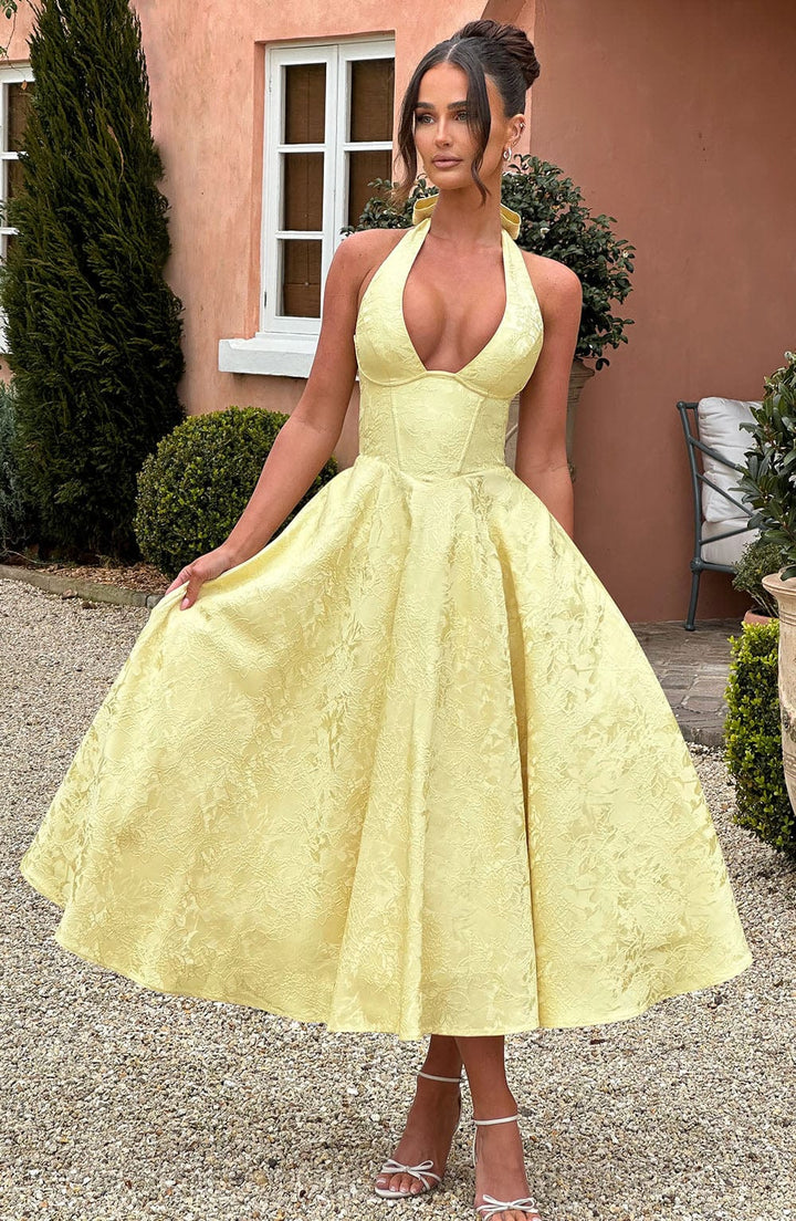 Esmeralda | Robe midi élégante