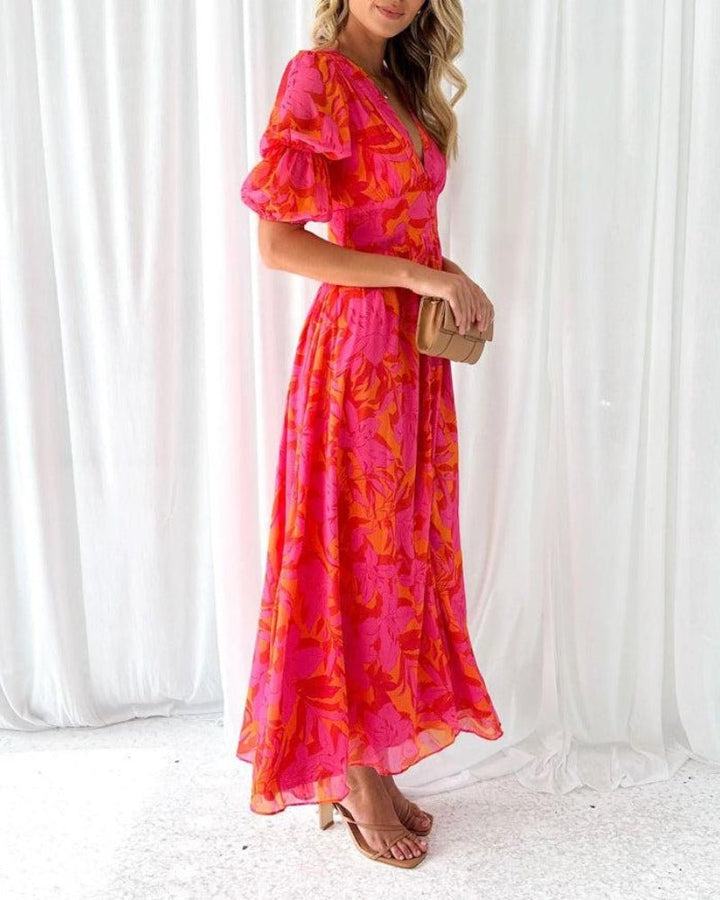 Elara | Robe Maxi d'Été Femme Légère Féminine Moderne