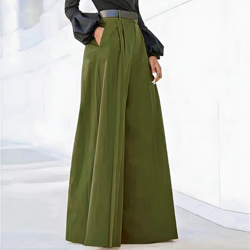 Pantalon de bureau élégant pour femmes | Palazzo