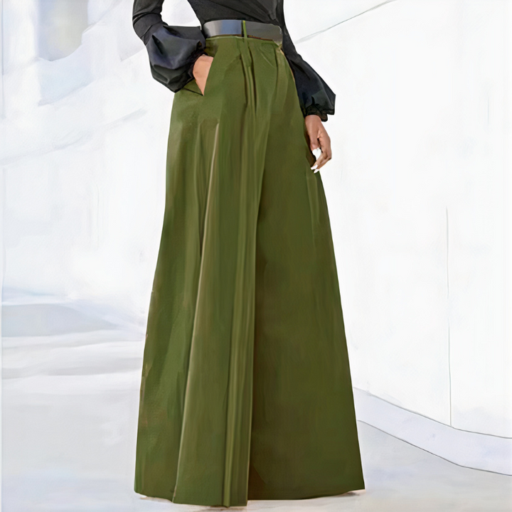 Pantalon de bureau élégant pour femmes | Palazzo