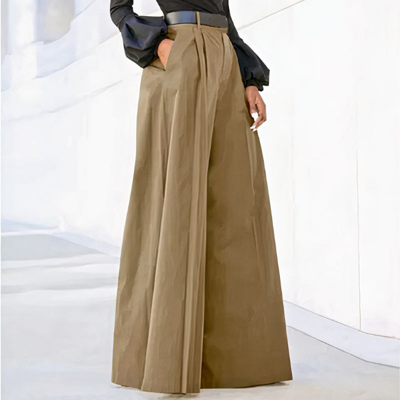 Pantalon de bureau élégant pour femmes | Palazzo