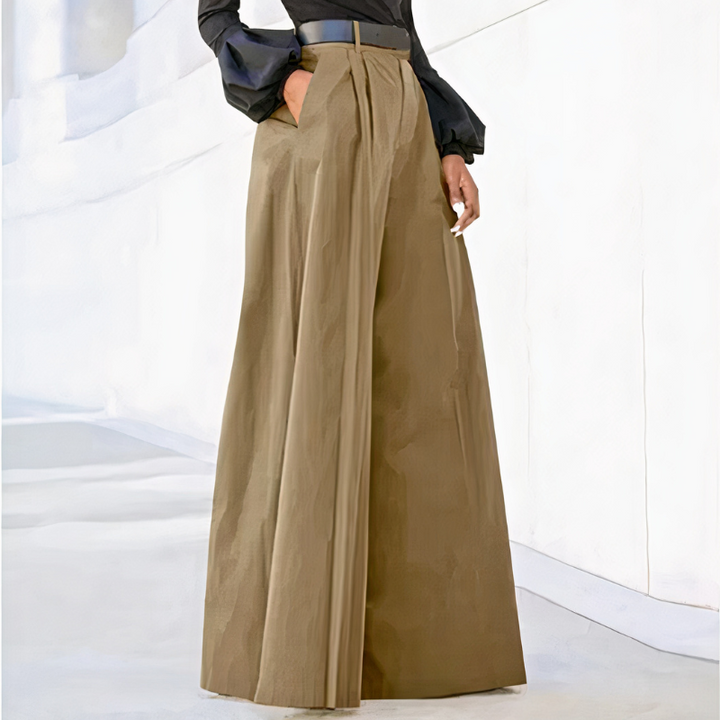 Pantalon de bureau élégant pour femmes | Palazzo