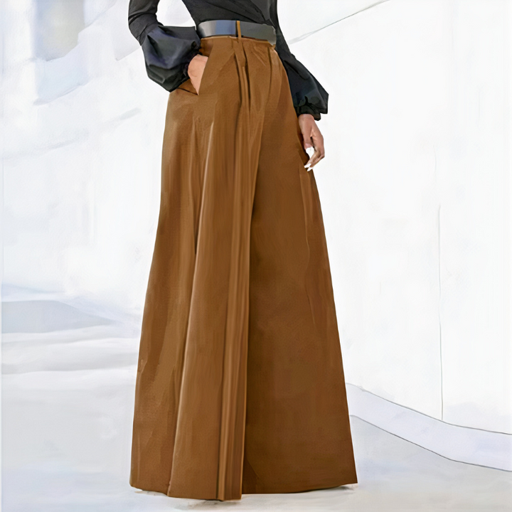 Pantalon de bureau élégant pour femmes | Palazzo