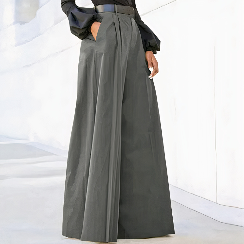 Pantalon de bureau élégant pour femmes | Palazzo
