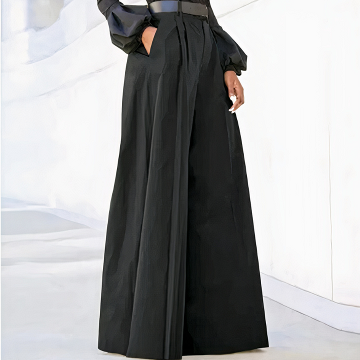 Pantalon de bureau élégant pour femmes | Palazzo