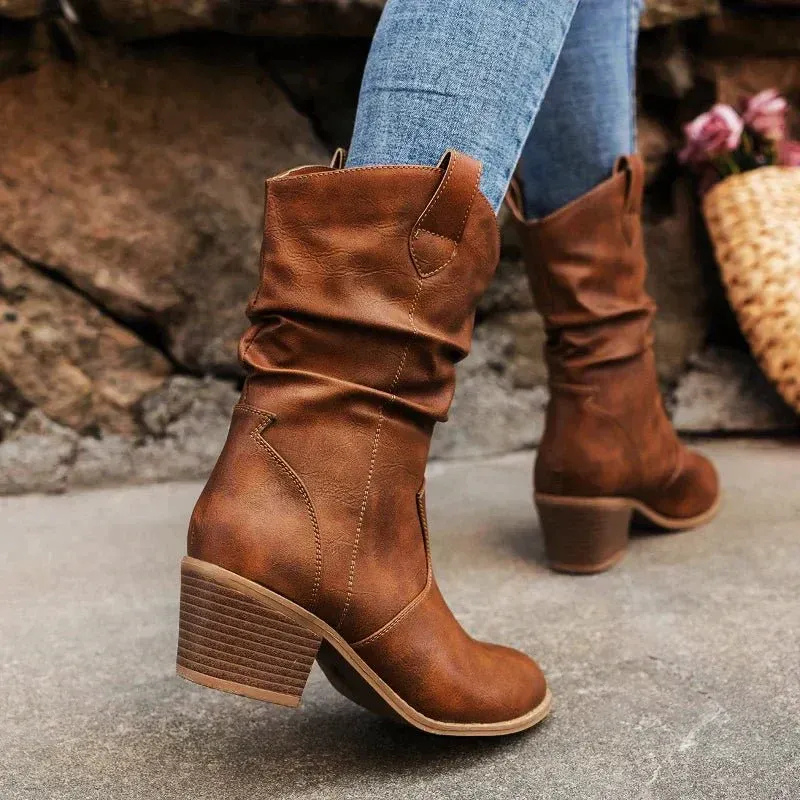 Bottines élégantes pour femmes | Cowboy