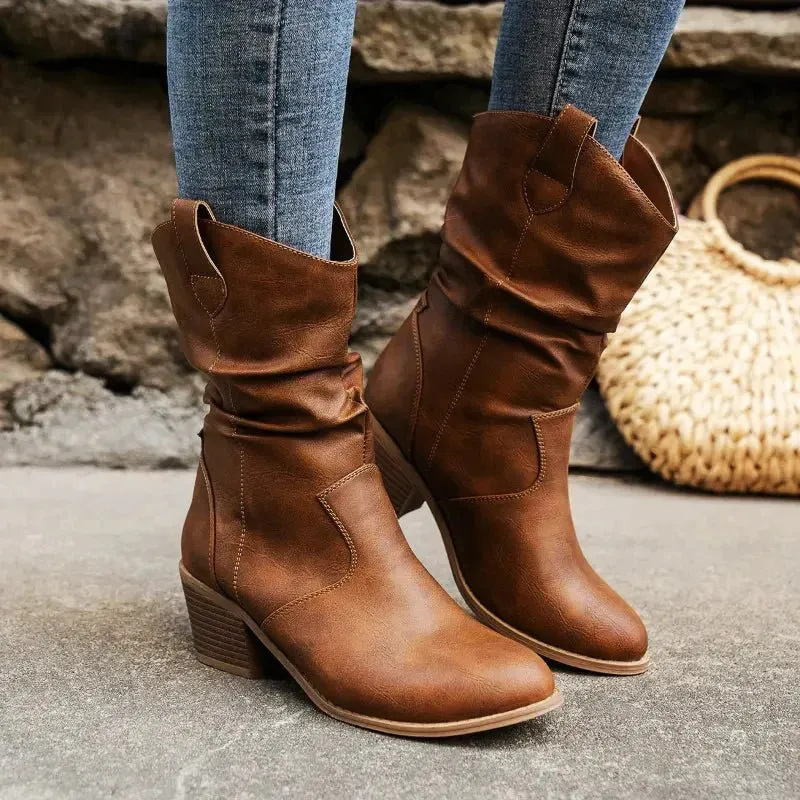 Bottines élégantes pour femmes | Cowboy