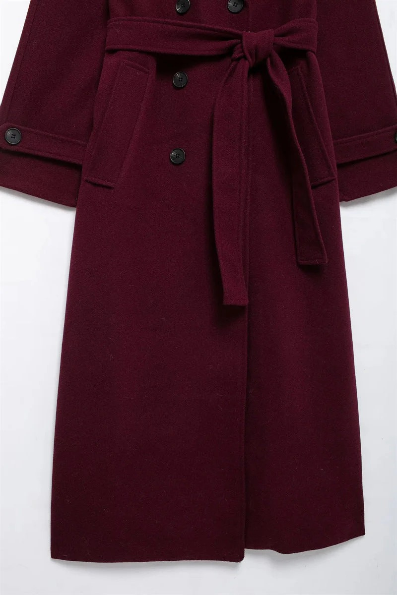 Manteau d'hiver élégant pour femmes | Long