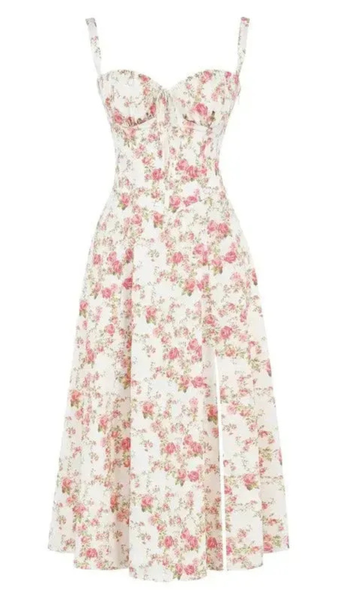 Robe d'été élégante en corset pour femmes | Midi