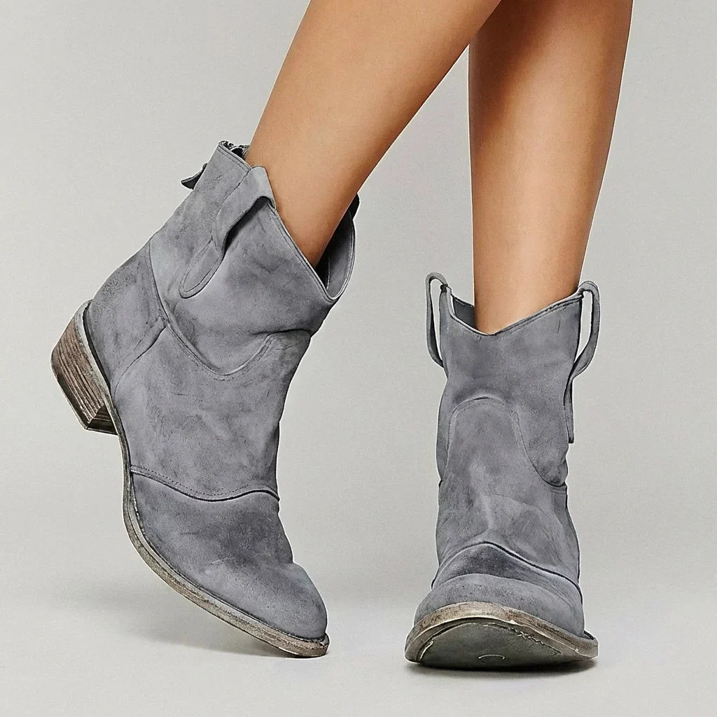 Ella | Bottines western à talon bloc pour femmes