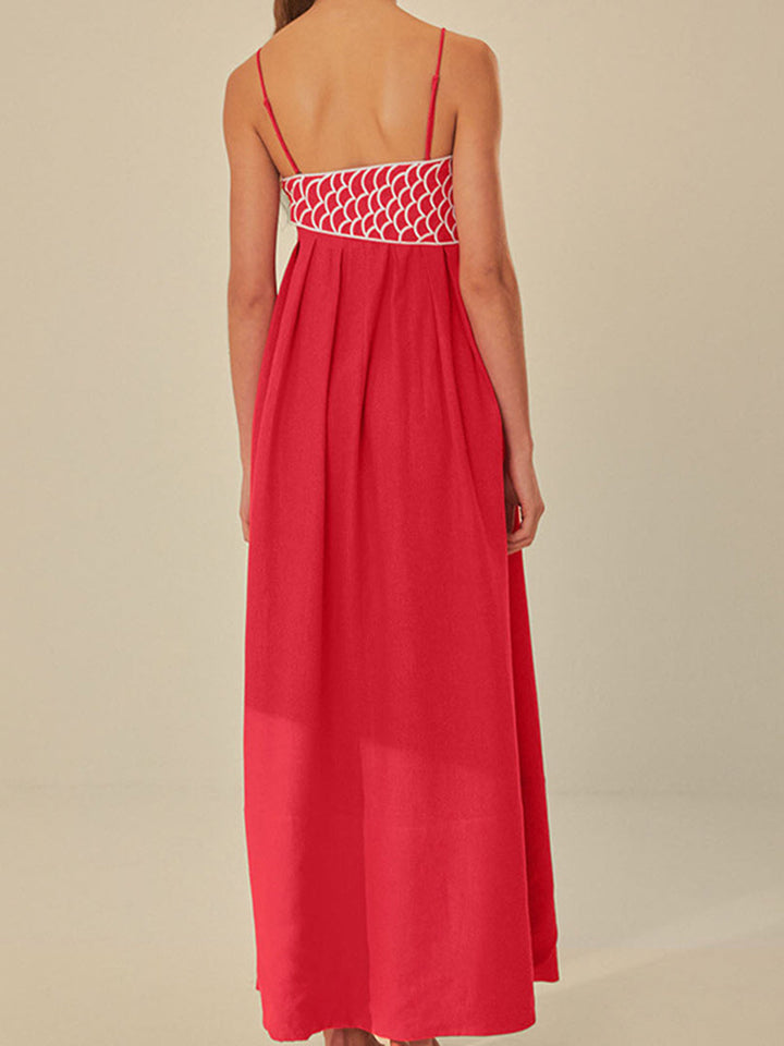 Dove | Robe maxi à bretelles spaghetti
