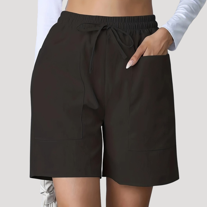Emilia | Shorts Détendus pour Femmes avec Cordon de Serrage