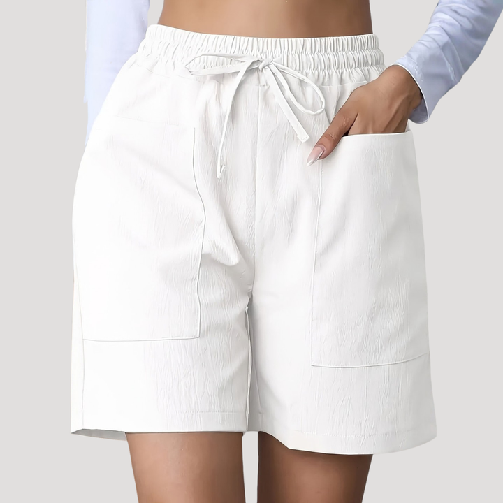 Emilia | Shorts Détendus pour Femmes avec Cordon de Serrage