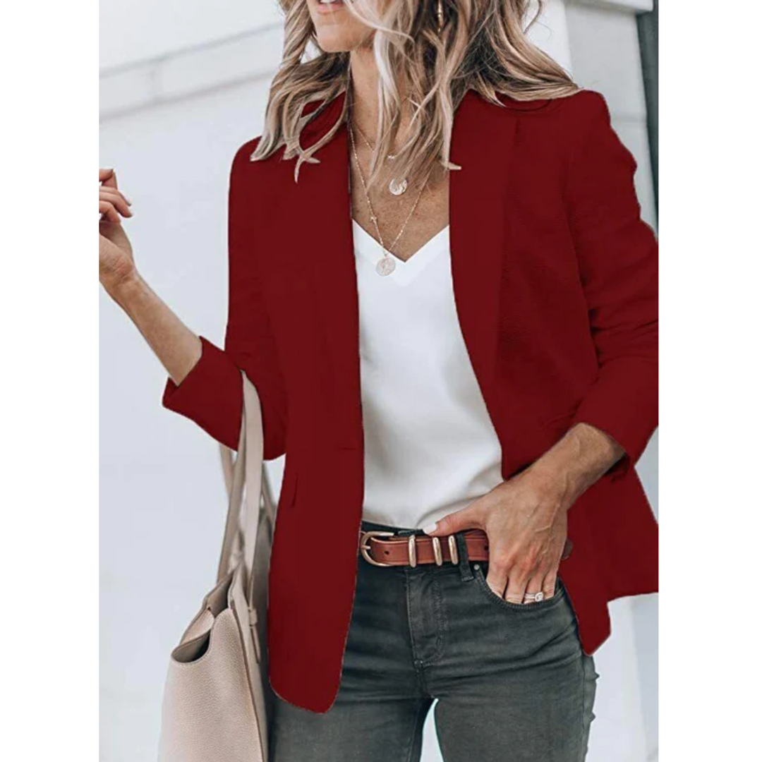 Emilia | Blazer Tailleur Long à Manches
