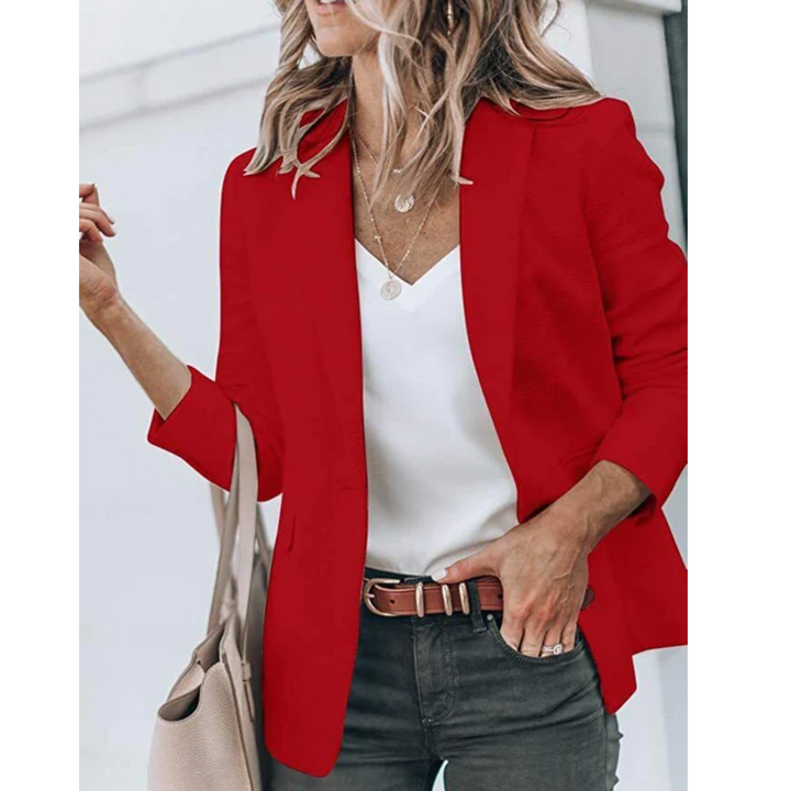 Emilia | Blazer Tailleur Long à Manches