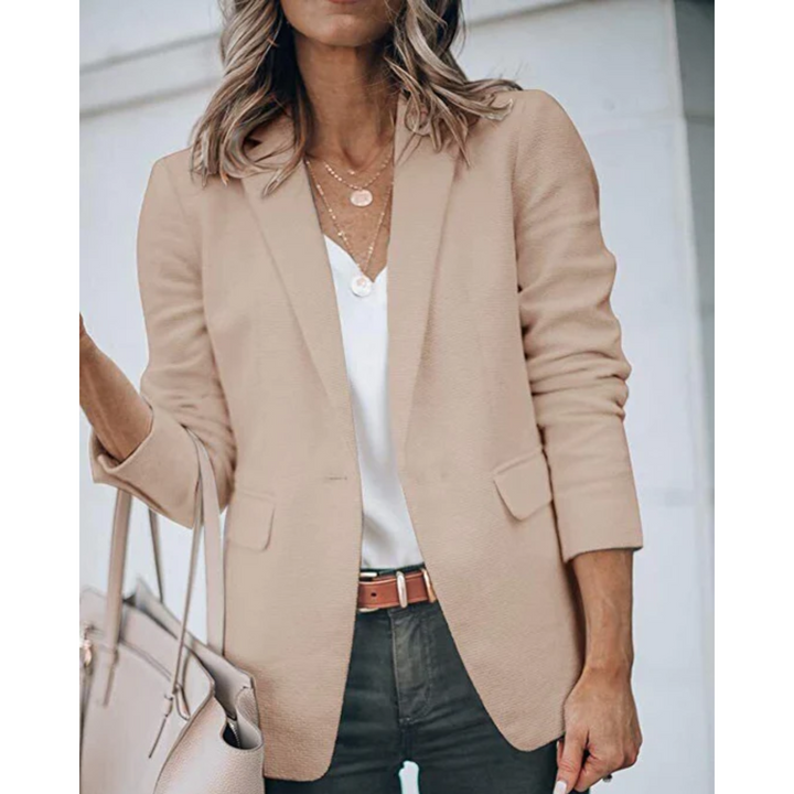 Emilia | Blazer Tailleur Long à Manches