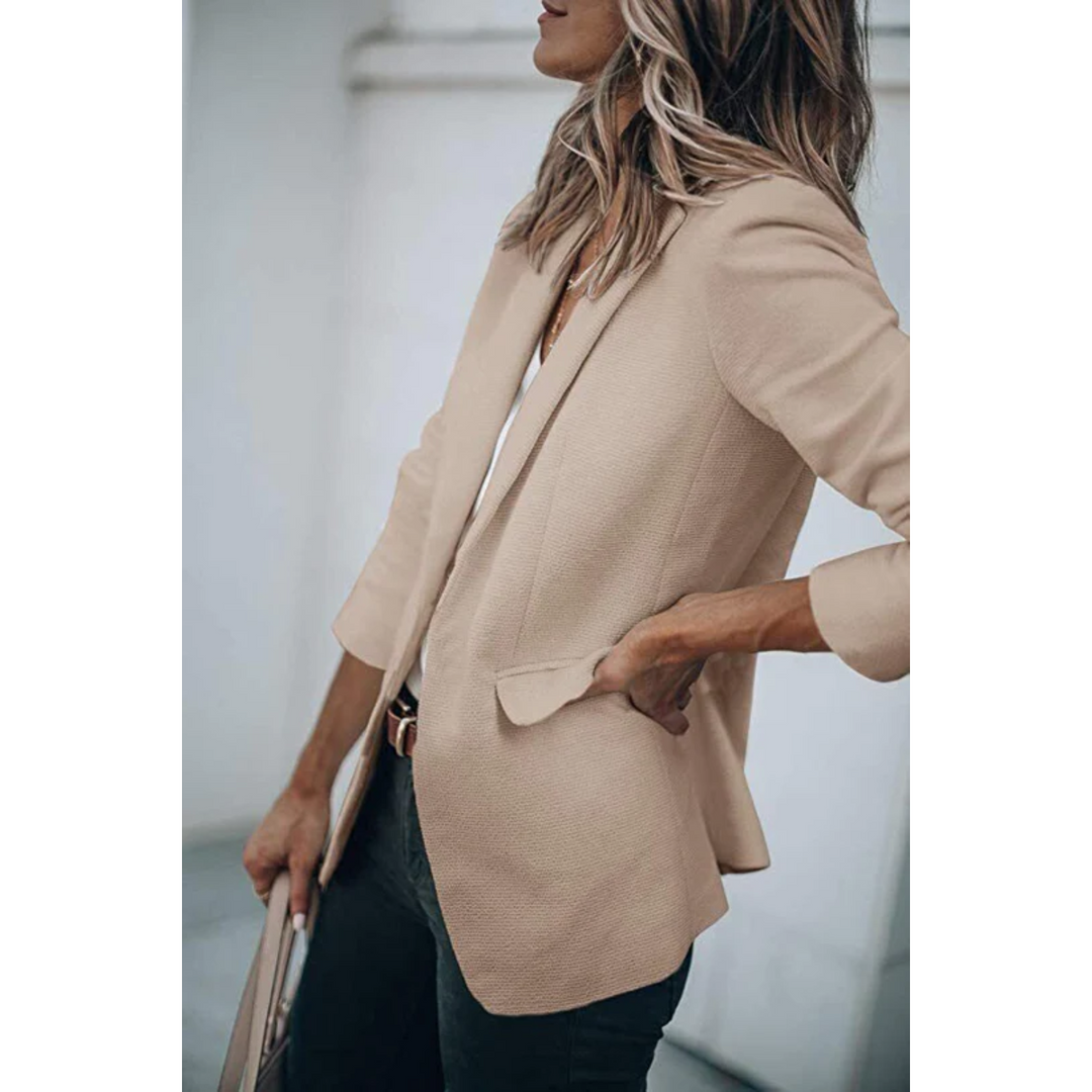 Emilia | Blazer Tailleur Long à Manches