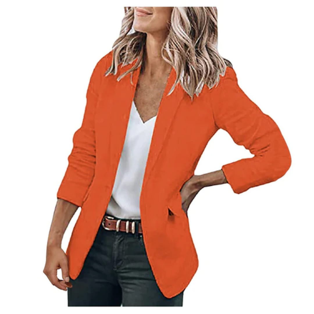 Emilia | Blazer Tailleur Long à Manches