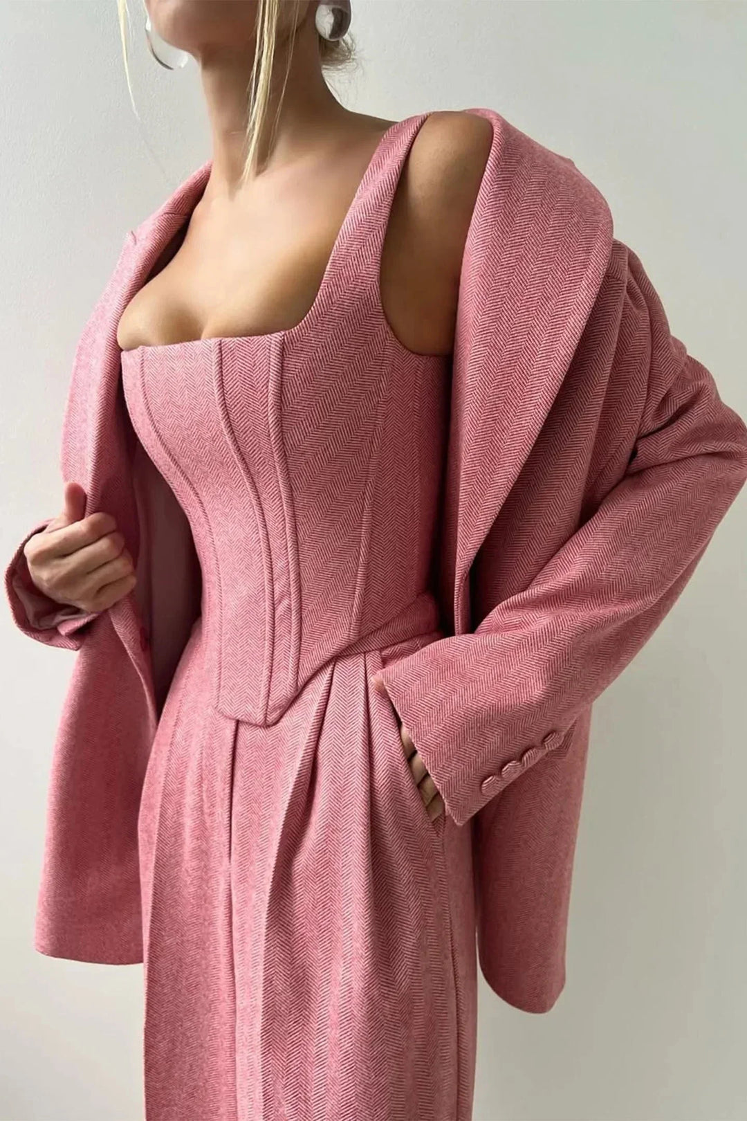 Vera | Ensemble Tailleur 3 Pièces Femme Haut Jupe Blazer – Ensemble Professionnel 2026