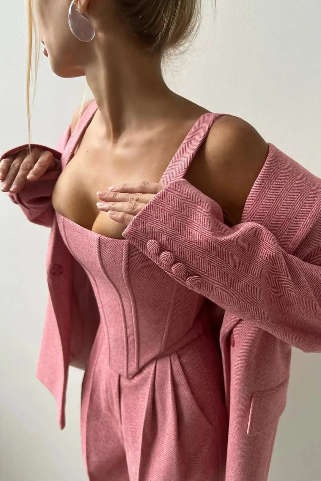 Vera | Ensemble 3 Pièces Femme Ajusté Haut Jupe Blazer – Ensemble Professionnel 2026