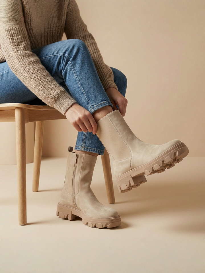 Alina | Bottes Chunky Nova intemporelles pour femmes