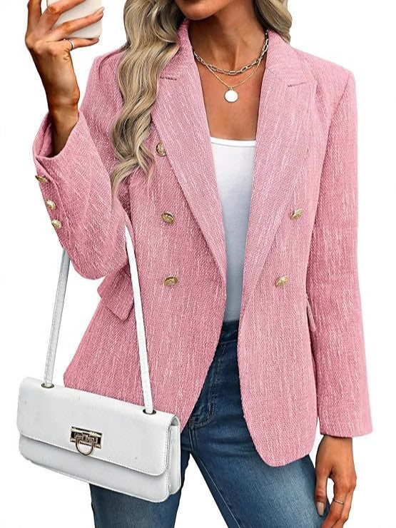 Estrid | Blazer femme à double boutonnage avec col à revers