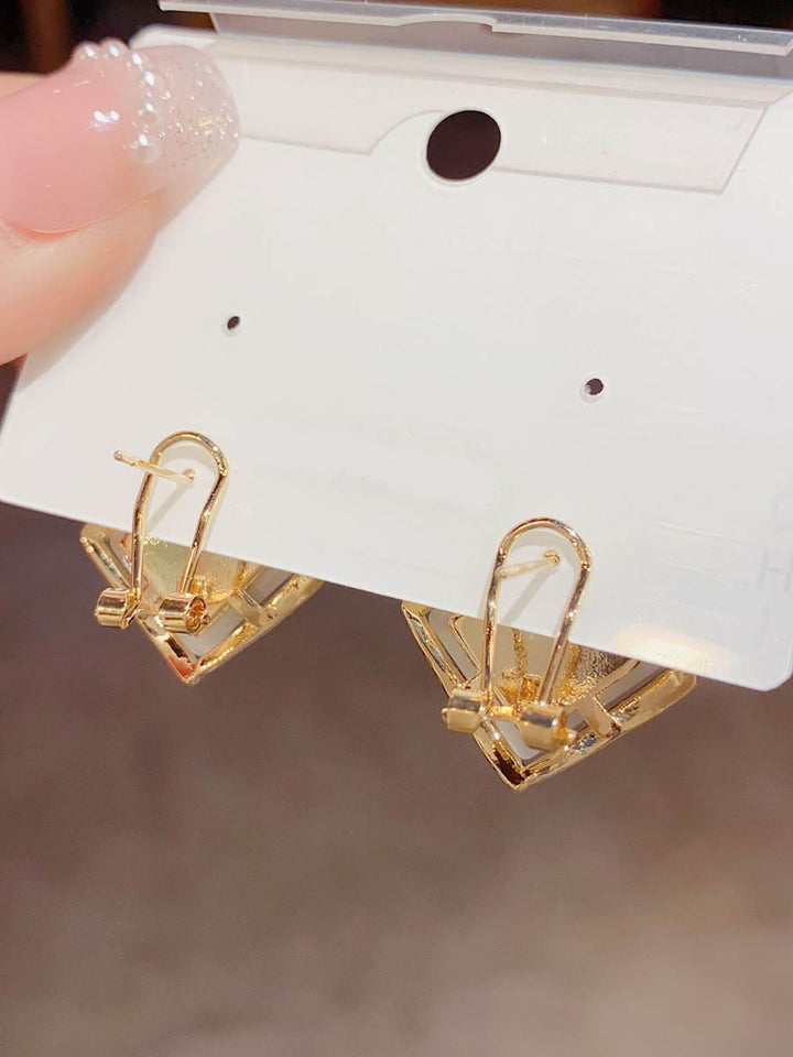 Boucles d'oreilles géométriques