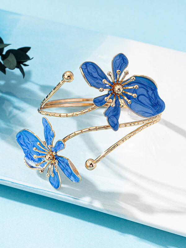 Bracelet réglable en forme de fleur