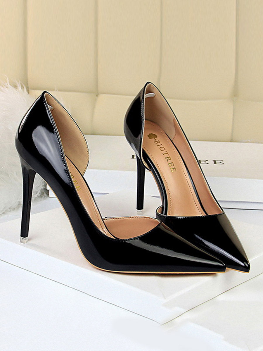 Escarpins couleur unie