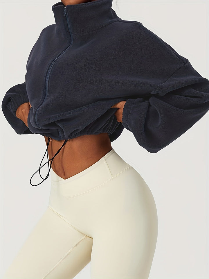 Velexia | Crop-Top en Fleece