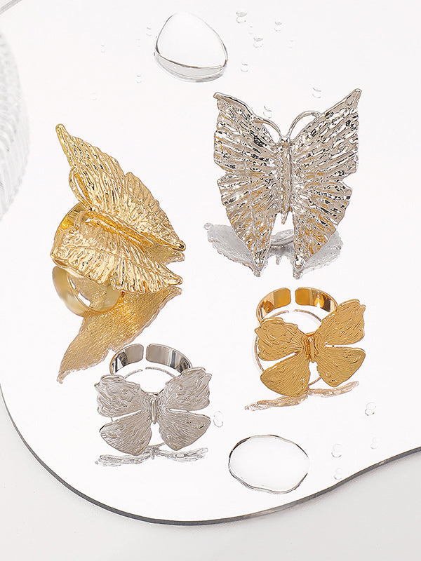Bague en forme de papillon