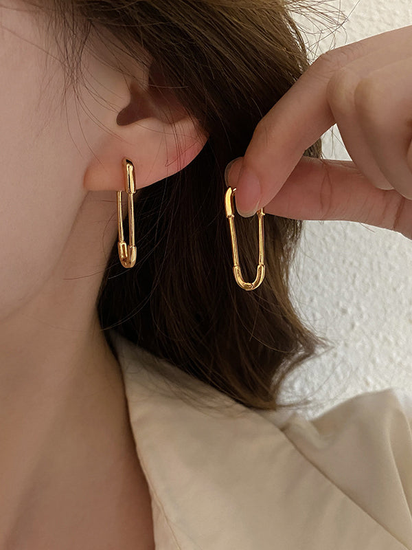 Boucles d'oreilles géométriques