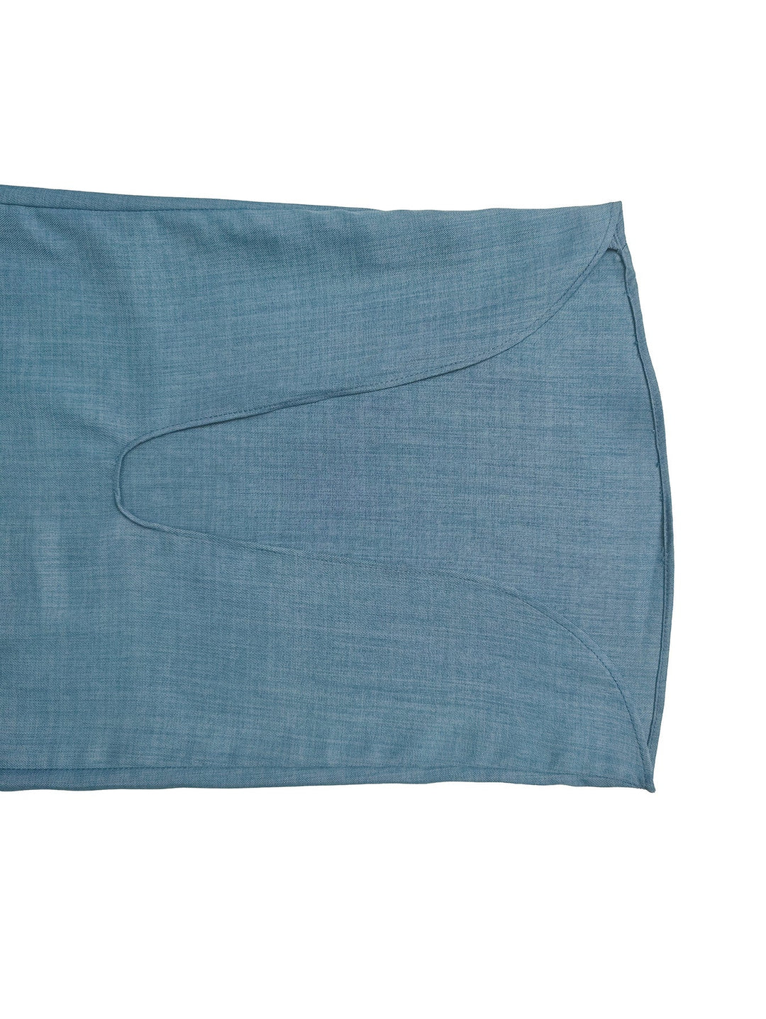 Pantalon ample taille haute, à taille élastique, à poches, à empiècements, couleur contrastée