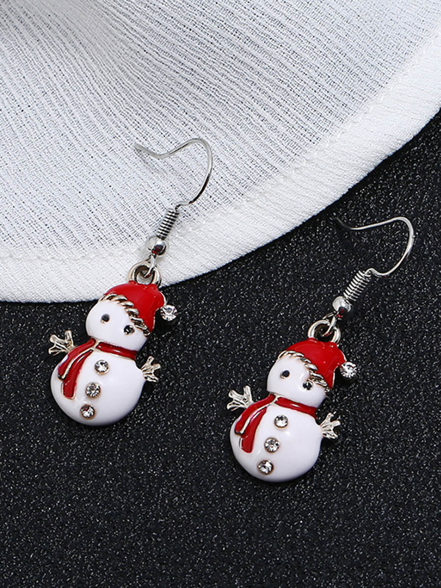 Boucles d'oreilles géométriques à coupe irrégulière