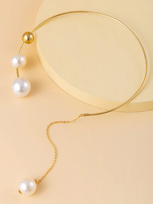 Collier élégant géométrique
