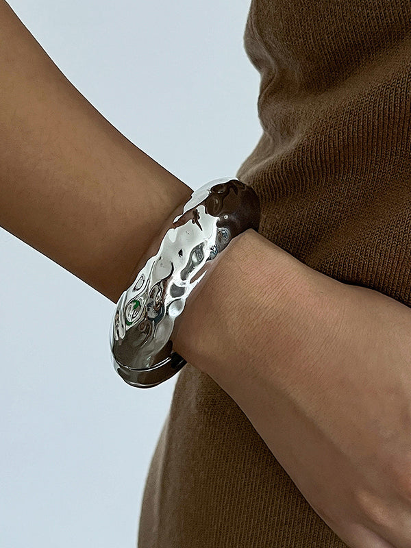 Bracelet géométrique brillant