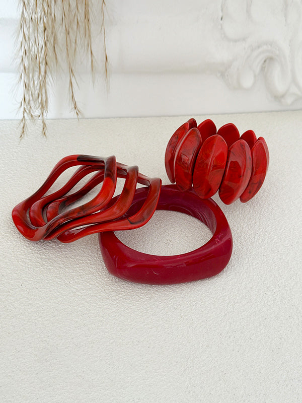 Bracelet géométrique brillant
