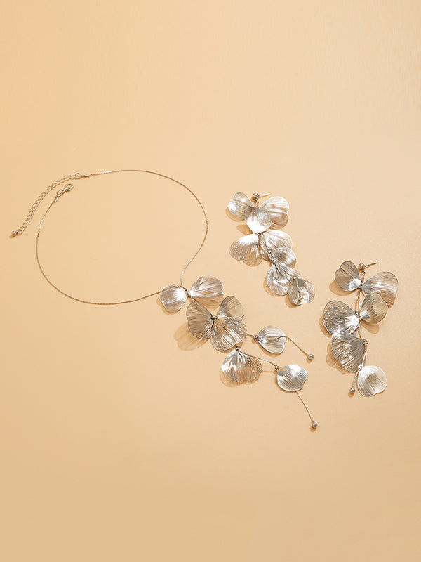 Collier en forme de fleur