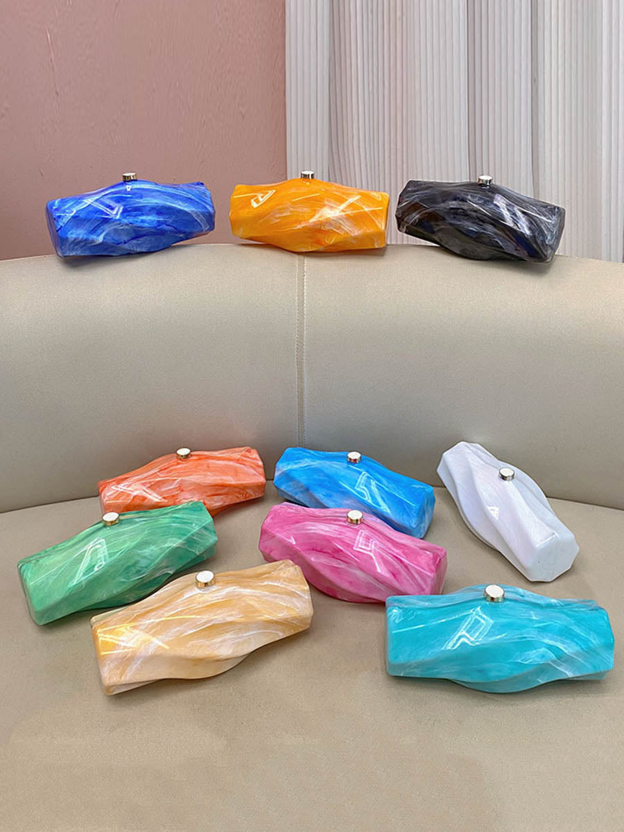 Sac à main géométrique à chaîne