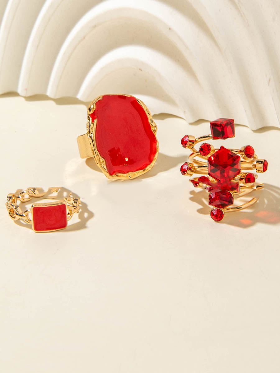Bague géométrique